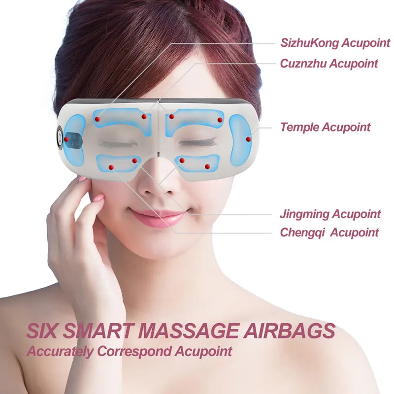 Hot Compress Eye Massager  Mask For Relief and beauty